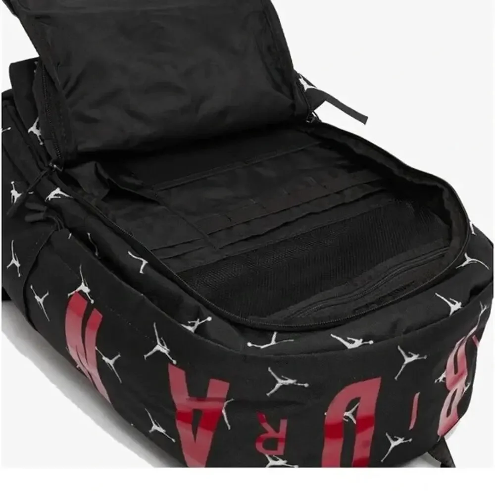 Nike Air Jordan Air Patrol Backpack Jumpman Unisex L Bag Black 9A0172 W0G NEW